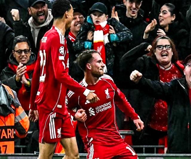 包含利物浦吞苦果，欧冠赛场离略想夺冠遥不可及的词条