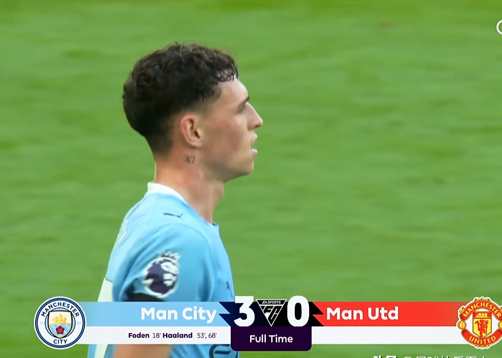 曼城逆转马德里竞技，布鲁诺惊艳世界